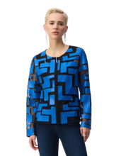 Load image into Gallery viewer, JOSEPH RIBKOFF Plether Geometric Jacket
