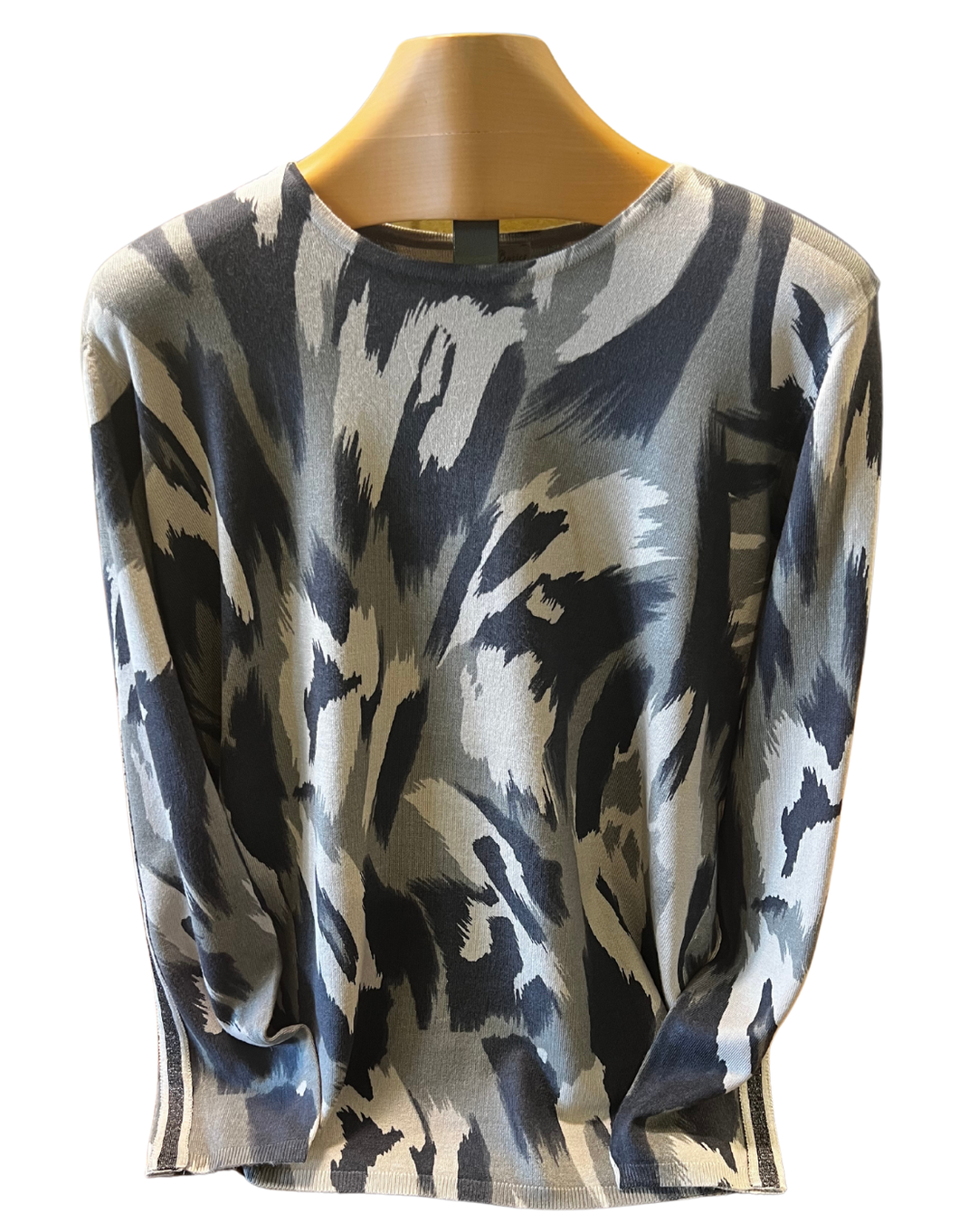 BARBARA LEBEK  Silky Abstract Top