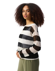 JOSEPH RIBKOFF Mesh Sweater