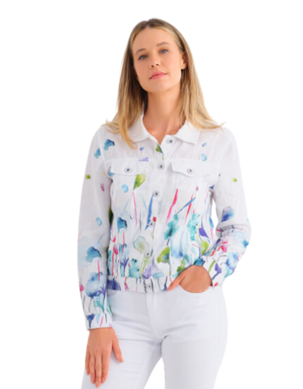 DOLCEZZA - Misty Blossom Short Jacket