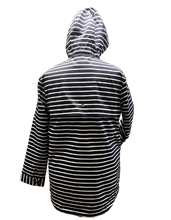 Load image into Gallery viewer, OOPERA  Striped Raincoat
