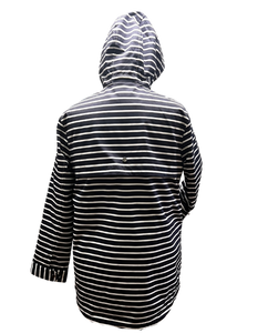 OOPERA  Striped Raincoat