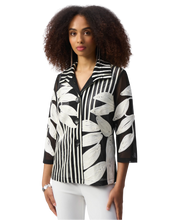 Load image into Gallery viewer, JOSEPH RIBKOFF  Mesh and Satin Jacket
