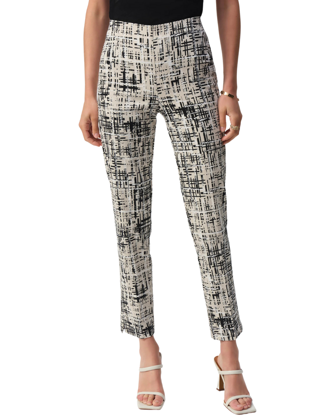 JOSEPH RIBKOFF Narrow printed Pant