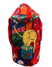 Load image into Gallery viewer, OOPERA  Printed Raincoat - Reversible
