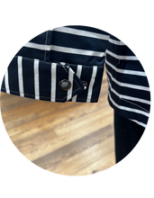 Load image into Gallery viewer, OOPERA  Striped Raincoat
