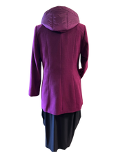 Load image into Gallery viewer, BARBARA LEBEK  Car Coat with Detachable Hood
