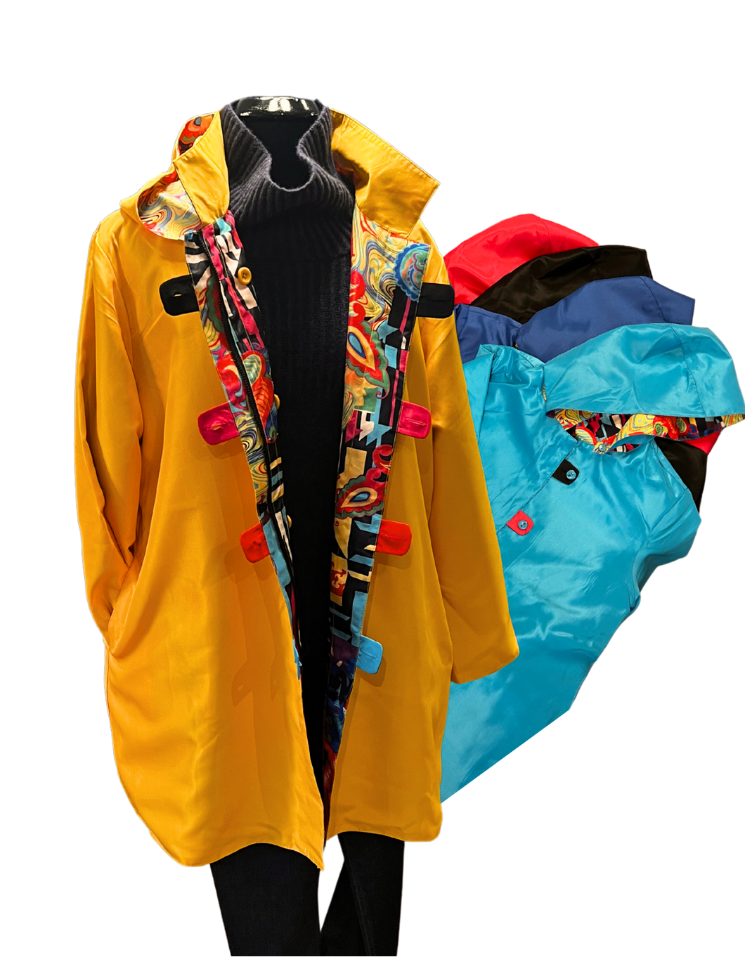 OOPERA  Raincoat with Detachable Hood (Copy)