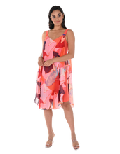 Load image into Gallery viewer, FRANK LYMAN Multi Colour  Sleeveless Dress
