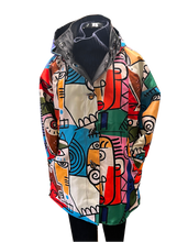 Load image into Gallery viewer, OOPERA  Printed Raincoat - Reversible
