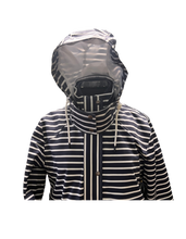 Load image into Gallery viewer, OOPERA  Striped Raincoat
