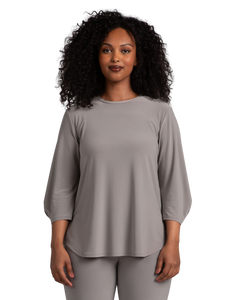 SYMPLI  Classic Fit lantern Top