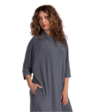 Load image into Gallery viewer, SYMPLI  Cosy Raglan Funnel Dress
