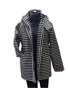 OOPERA  Striped Raincoat