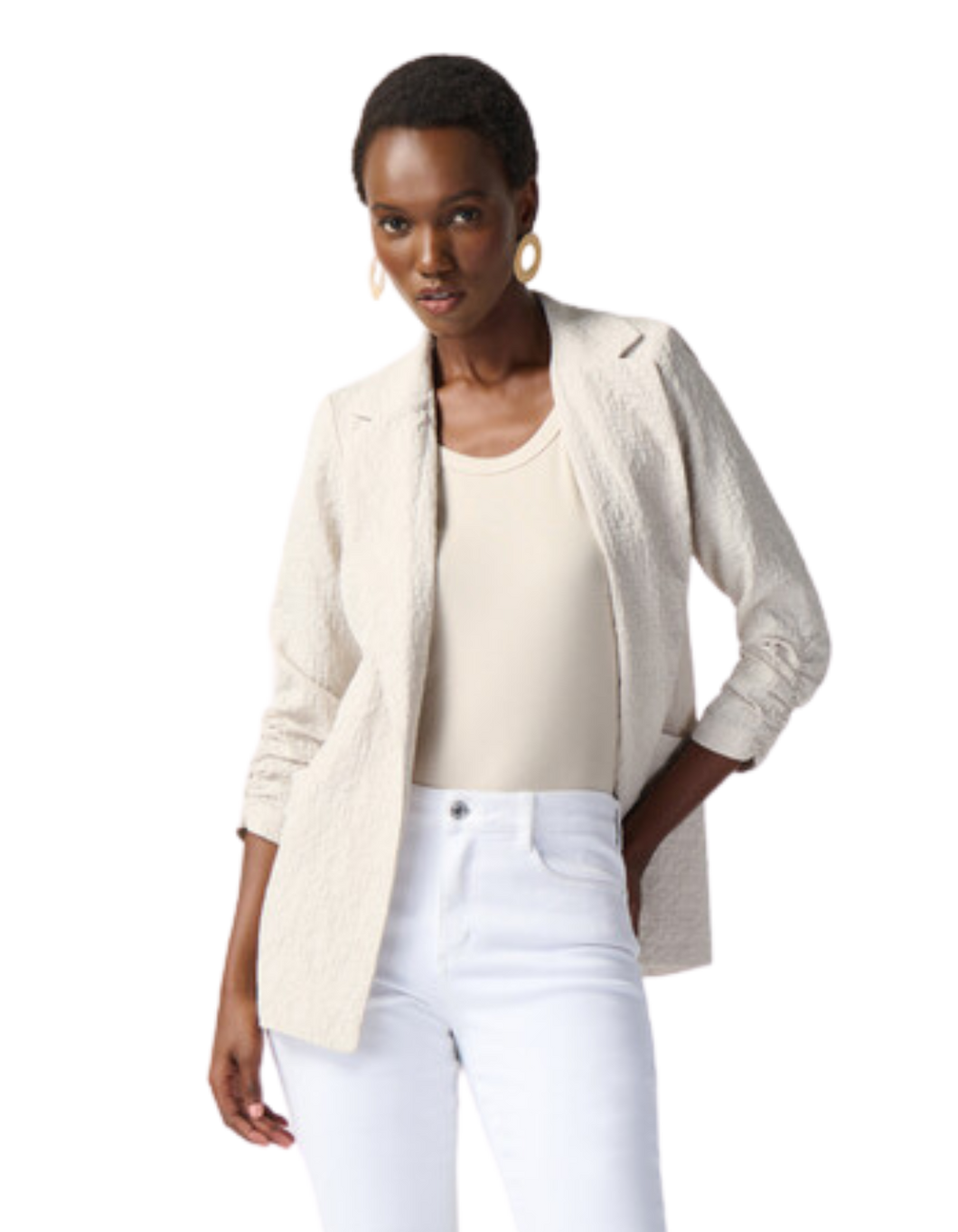 JOSEPH RIBKOFF Blazer Open Front