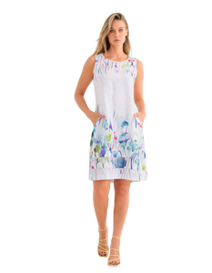 DOLCEZZA - Misty Blossom Sleeveless Dress (Copy)