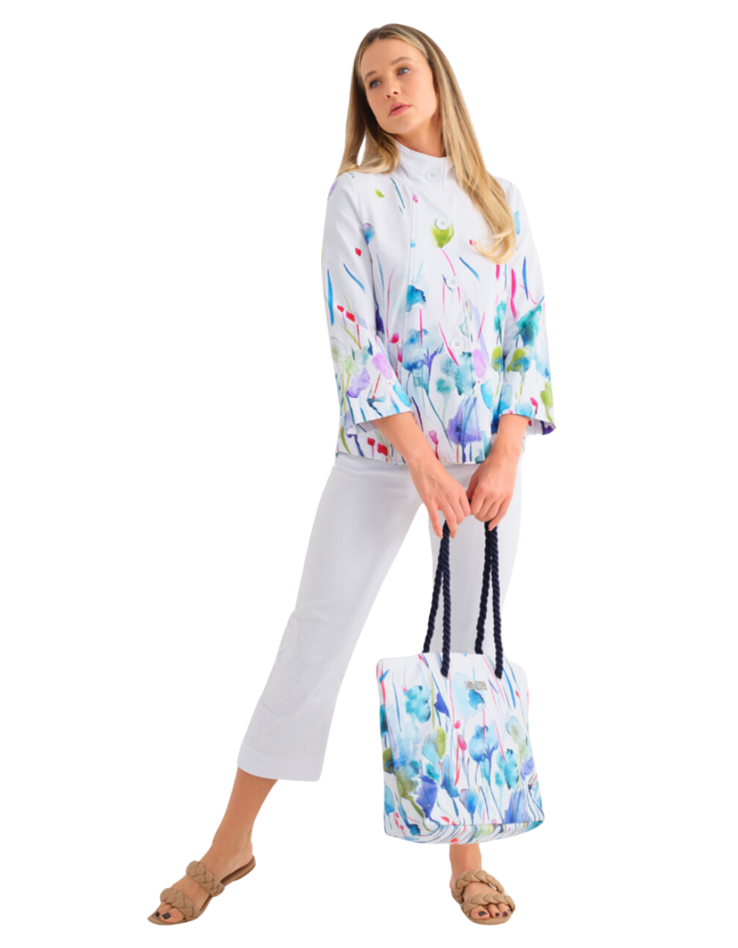 DOLCEZZA - Misty Blossom Long Jacket